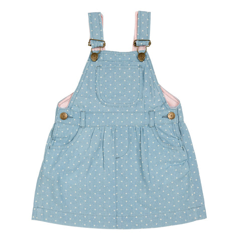 Dotty Denim Dress