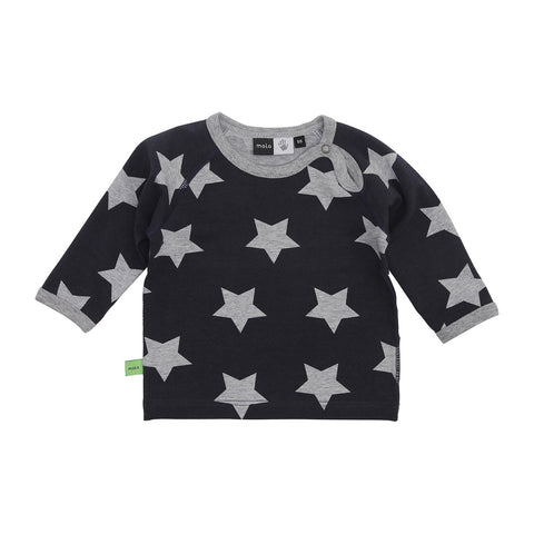 Sweat Shirt - Dark Melange Star