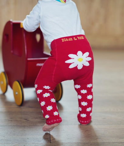 Original Blade & Rose Red Daisy Leggings My Baby Edit