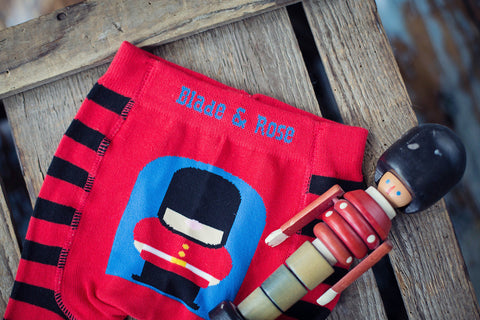 Original Blade & Rose Fiery red & black striped Soldier leggings MyBabyEdit