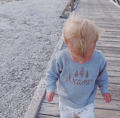 Original Buffalo & Bear grey Dreamer Sweatshirt My Baby Edit