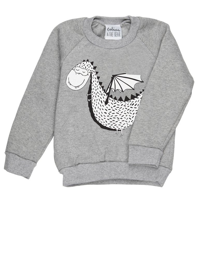 Original Tobias & The Bear Duke the Dragon Sweatshirt My Baby Edit