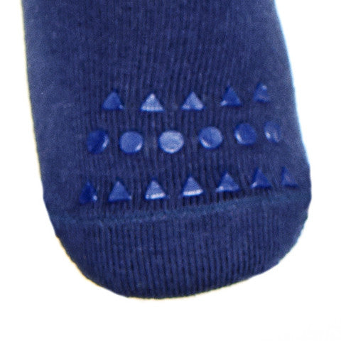 Original GoBabyGo crawling tights Blue Top of Foot MyBabyEdit