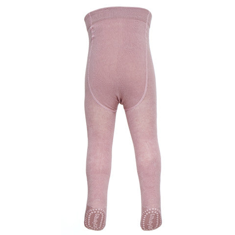 Original GoBabyGo crawling tights Dusty Rose Back MyBabyEdit