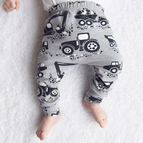 Fred and Noah Tractor Leggings
