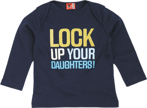 Long Sleeve Tee - Lock up your Daughters