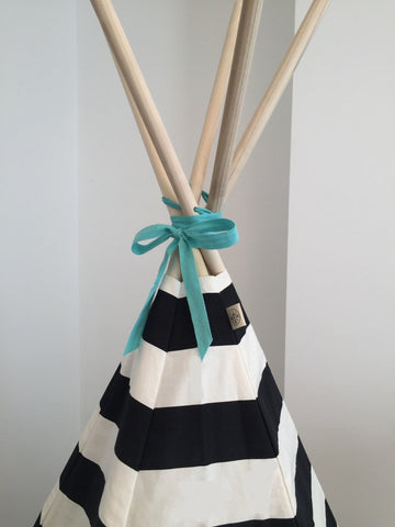 Original Wildfire Teepee Stripe Seafoam Trim Close Up 2 MyBabyEdit