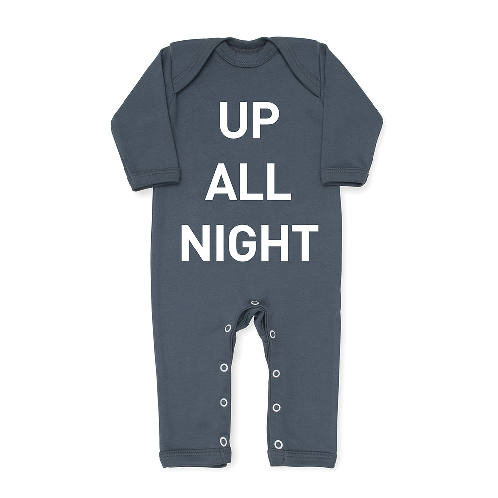 Up All Night Baby Grow - Cool