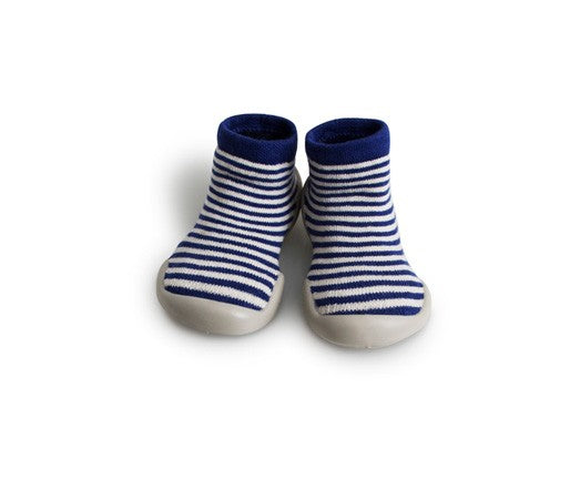 Indoor Slippers - Blue Lines