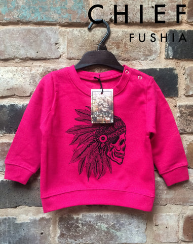 Chief Sweatshirt - Fushia