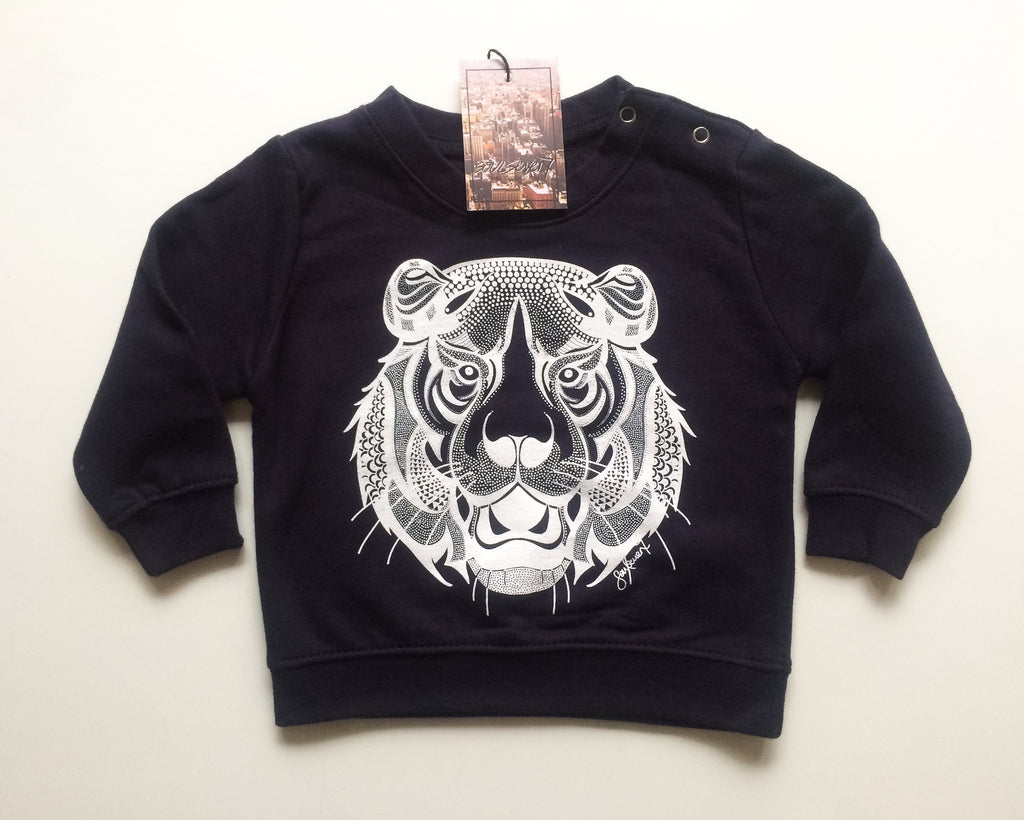 Original LittleSevens Tiger Sweatshirt My Baby Edit