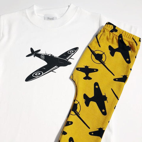 Fred and Noah Plane Leggings