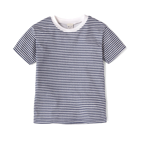 Unisex Pulteney Stripe, Short Sleeve & Shorts PJ set Top MyBabyEdit