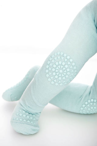 Original GoBabyGo crawling tights Mint Green MyBabyEdit